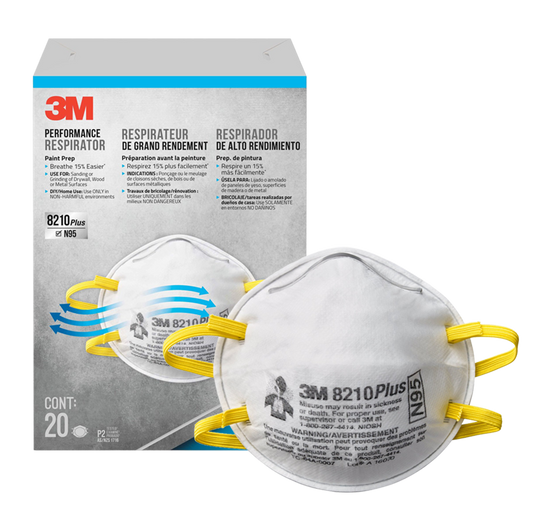 3M® N95 Particulate Respirator 8210 Plus