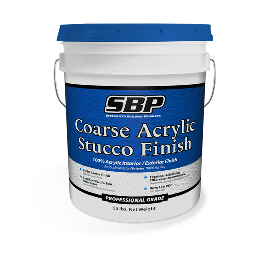 Coarse Acrylic Stucco Finish