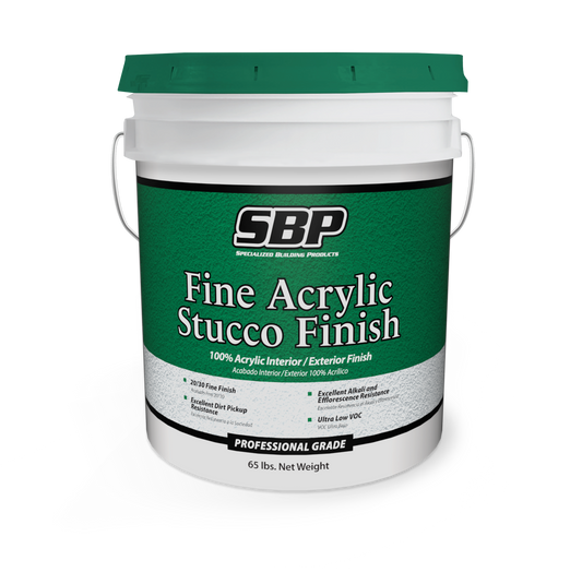 Fine Acrylic Stucco Finish