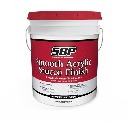 Smooth Acrylic Stucco Finish