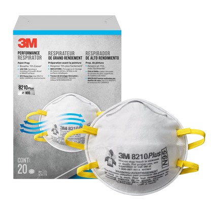 3M® N95 Particulate Respirator 8210 Plus